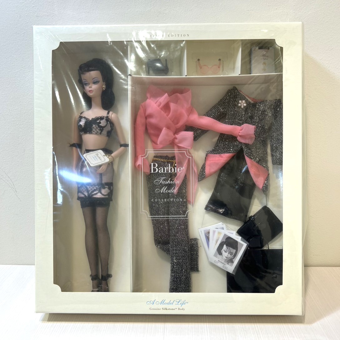 未開封 MATTEL FMC A Model Life Barbie Doll Giftset ファッションモデルコレクション モデルライフ バービー 人形 ギフトセット TI0102