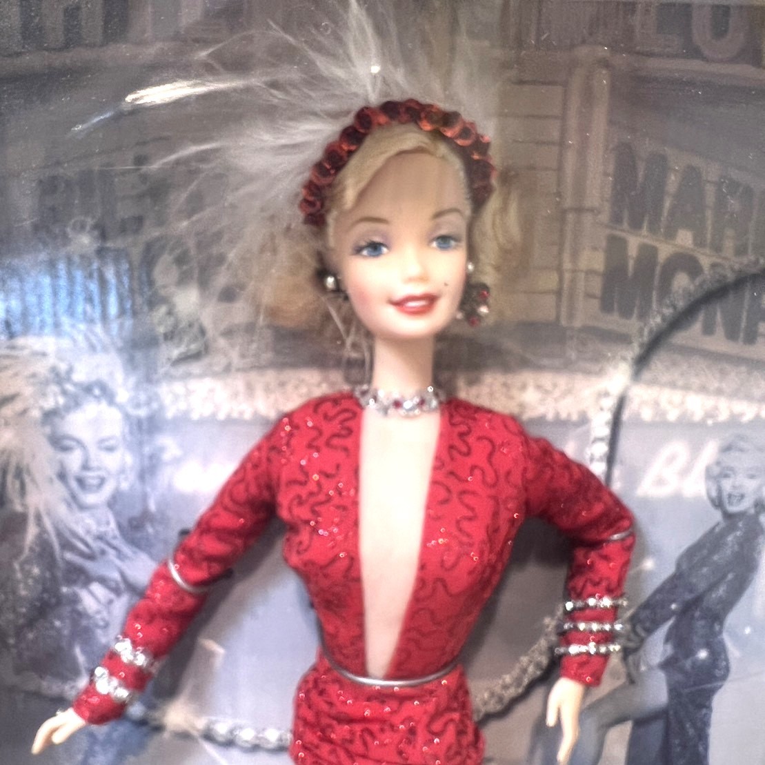 ヴィンテージ Mattel Barbie as Marilyn GENTLEMEN PREFER BLONDES マリリン 紳士は金髪がお好き バービー 人形 超レア TA1703_画像6