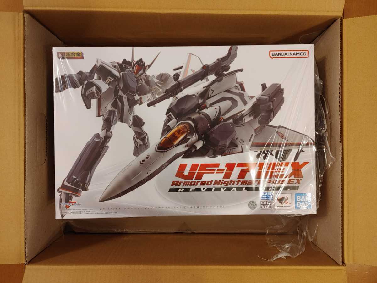  Macross F BANDAI Bandai DX Chogokin VF-171EX armor -do кошмар плюс EX(.. женщина Alto машина ) Revival Ver. MACROSS F