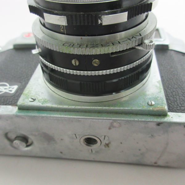 hm0105【60】レトロ　NEOCA35　IVS　ネオカ　フィルムカメラ　27816　レンズ→AC 2.8 ｆ＝４５㎜ NO.119298 動作未確認 汚れ・サビ等有り。_画像10