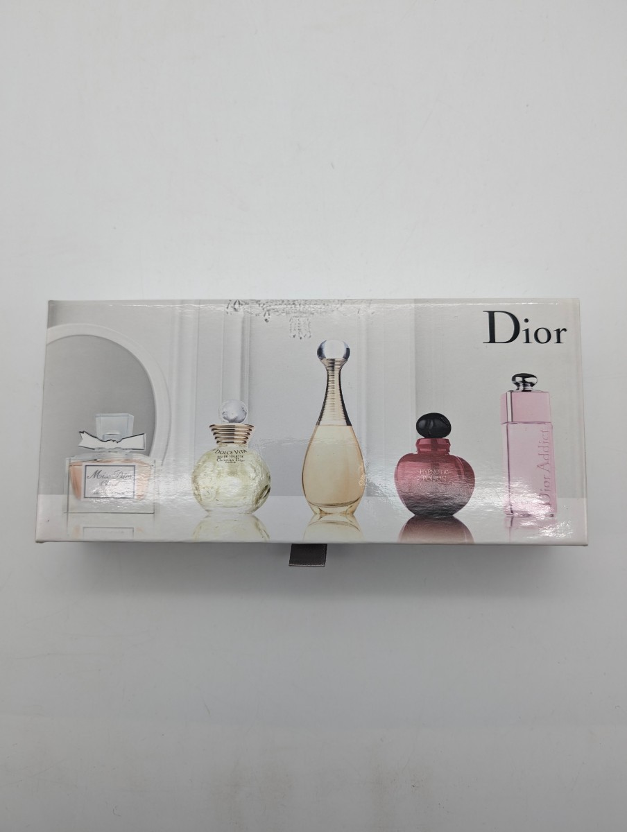 クリスチャン ディオール CHRISTIAN DIOR レ パルファムズ ミニ香水セット 5ml×5 フレグランス LE PARFUMS Miss Dior DOLCE VITA POISON_画像1