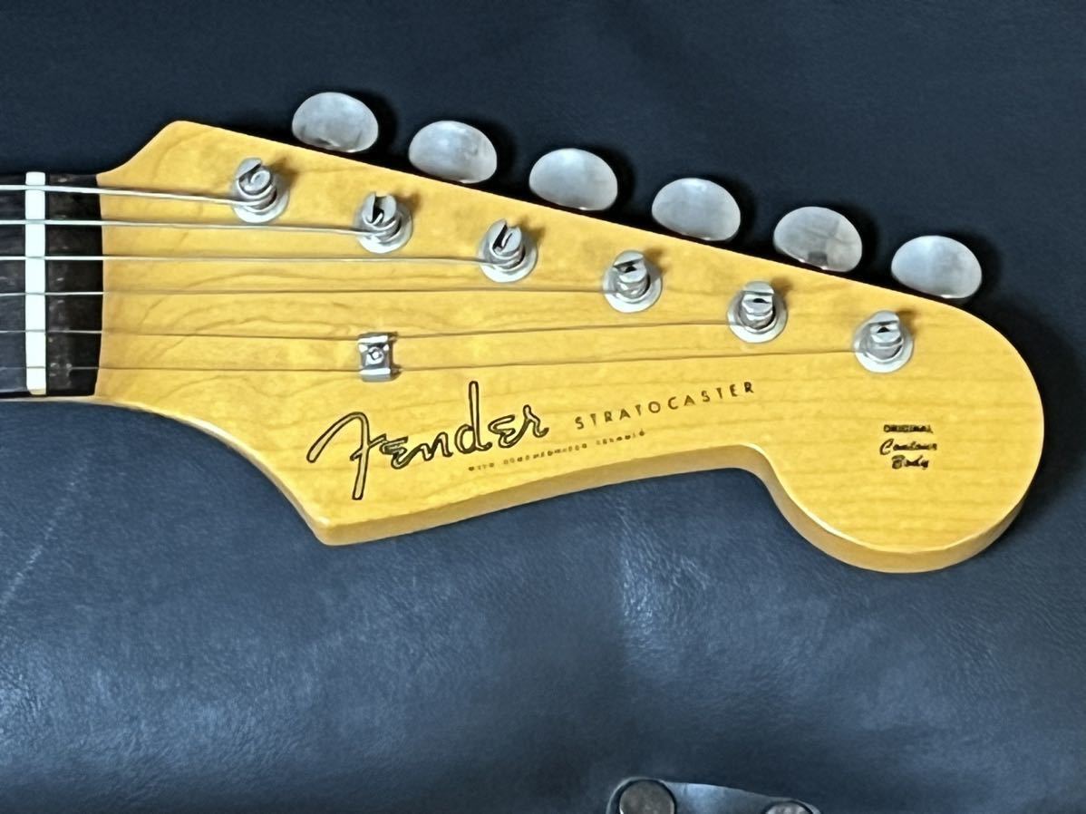 即決！●Fender Japan●フェンダージャパン●Stratocaster ●フジゲン製 Kシリアル 1990〜1991●ストラトキャスター レッド克聖●中古の画像5