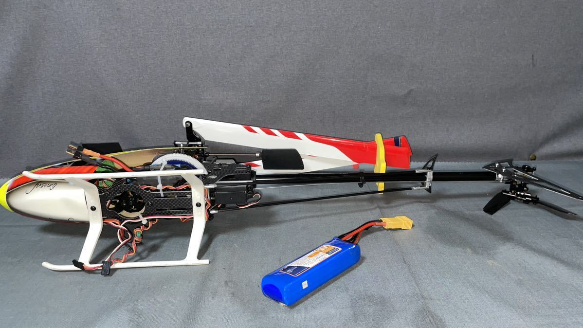 アライン Align T-REX 450 Pro メカ付き ラジコン ヘリコプター バッテリーセット ALIGN R/C Helicopter_画像9