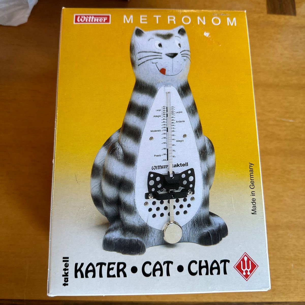 ドイツ製 メトロノーム Wittner KATER CAT CHAT ウィットナーの画像1