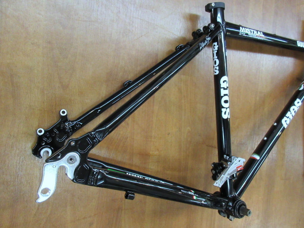 2023 GIOS Mistral -DISC 480mm black cross bike / frame unrunning goods /F Fork . take off packing does.