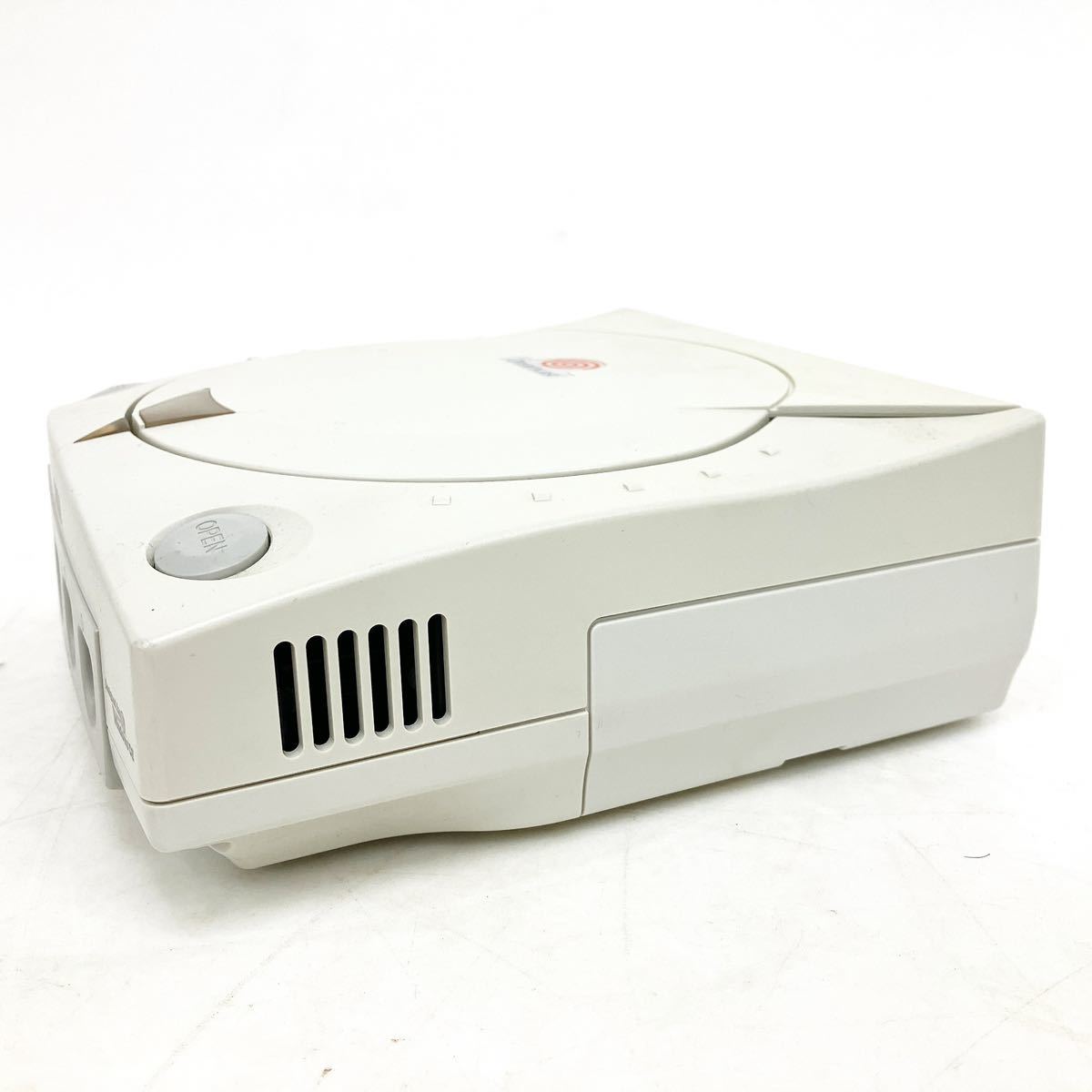 SEGA Dreamcast HKT-3000 本体 ドリームキャスト コントローラー 他 付属品 レトロ ゲーム機 箱付き 通電確認済 alp川0117_画像5