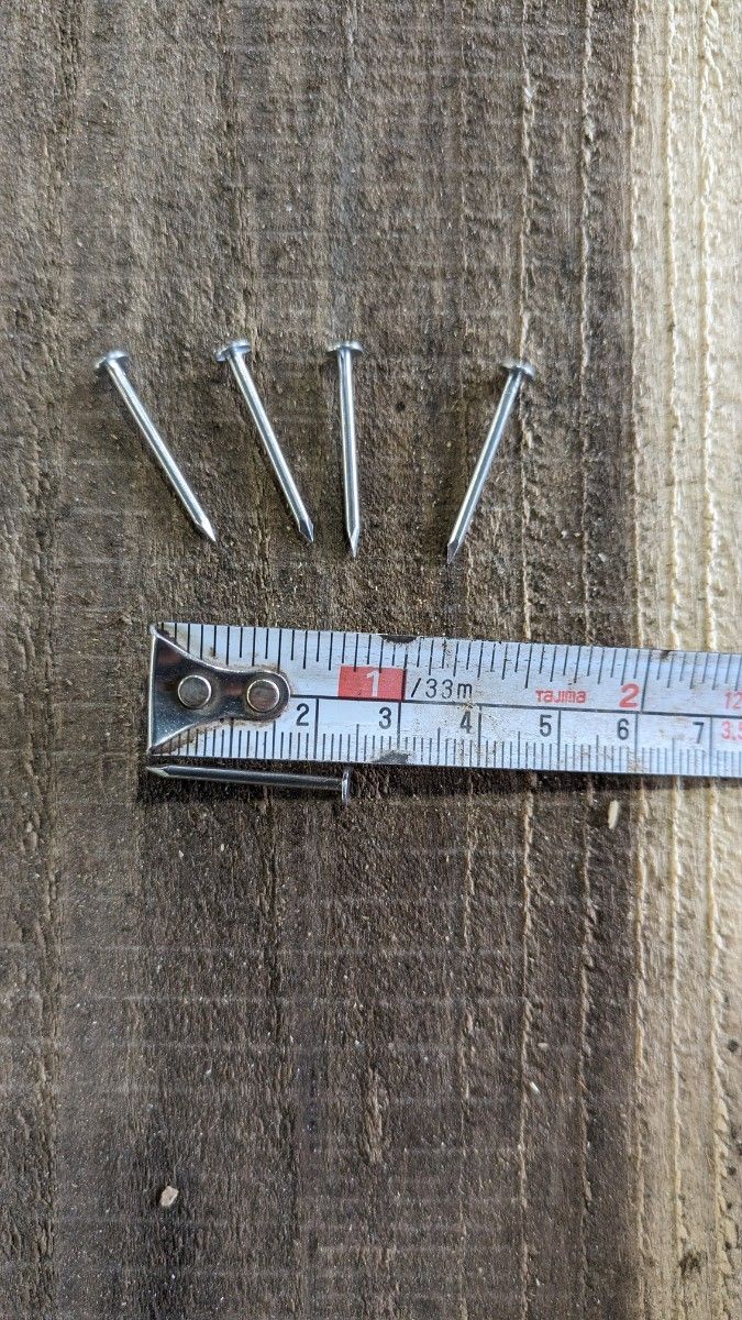 アルミ釘　25㎜　500g×20箱セット　総10kg　アルミ　釘 DIY パーツ 部材