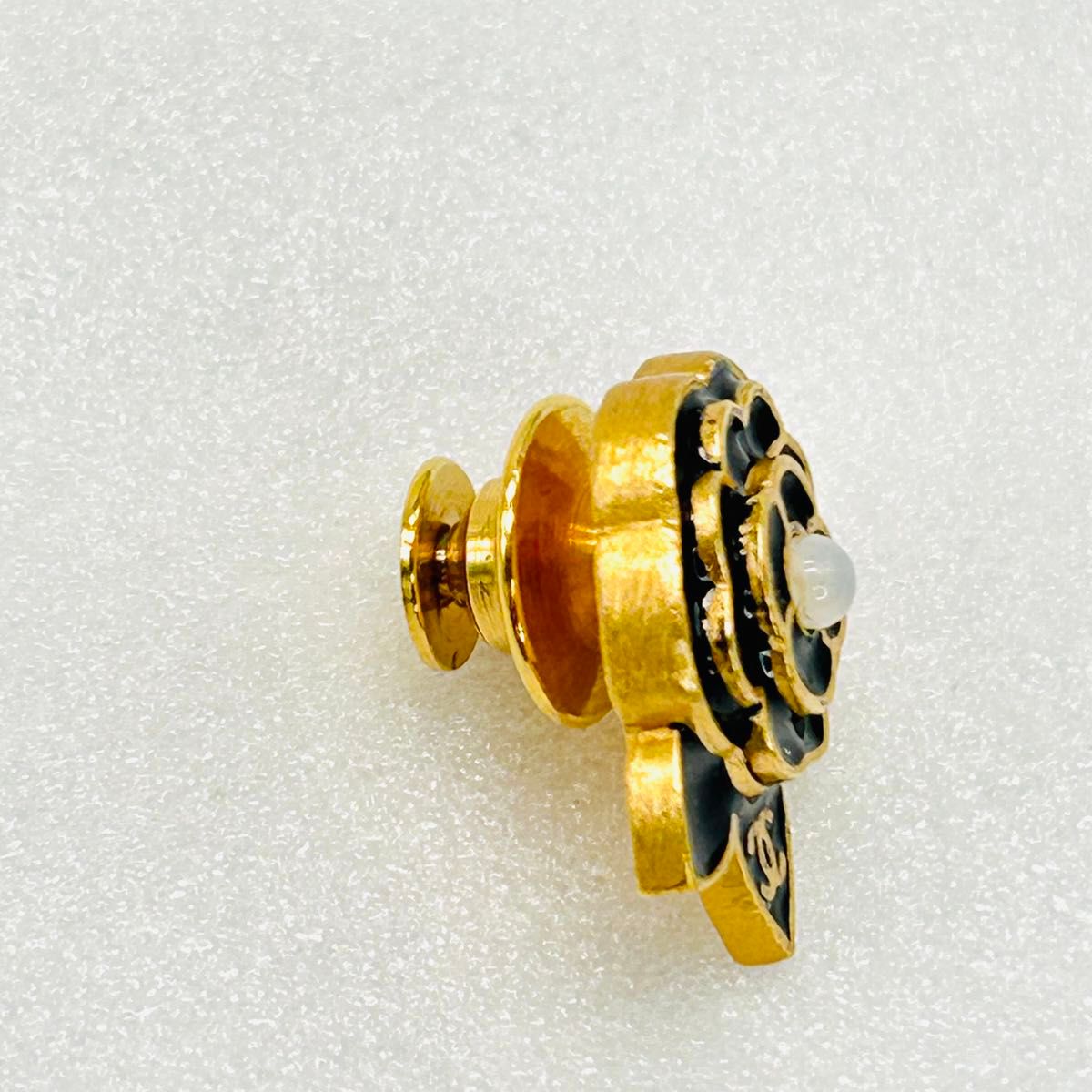 希少 美品 CHANEL シャネル ヴィンテージ カメリア ピンブローチ 希少 美品 CHANEL シャネル ヴィンテージ カメリア ピンブローチ