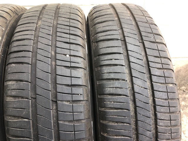 軽自動車用 社外アルミホイール 4.5J 14インチ PCD100 IS45 タイヤ付 MICHELIN 21年製造 155/65/14 ミシュラン ムーヴ タント ワゴンR_画像10