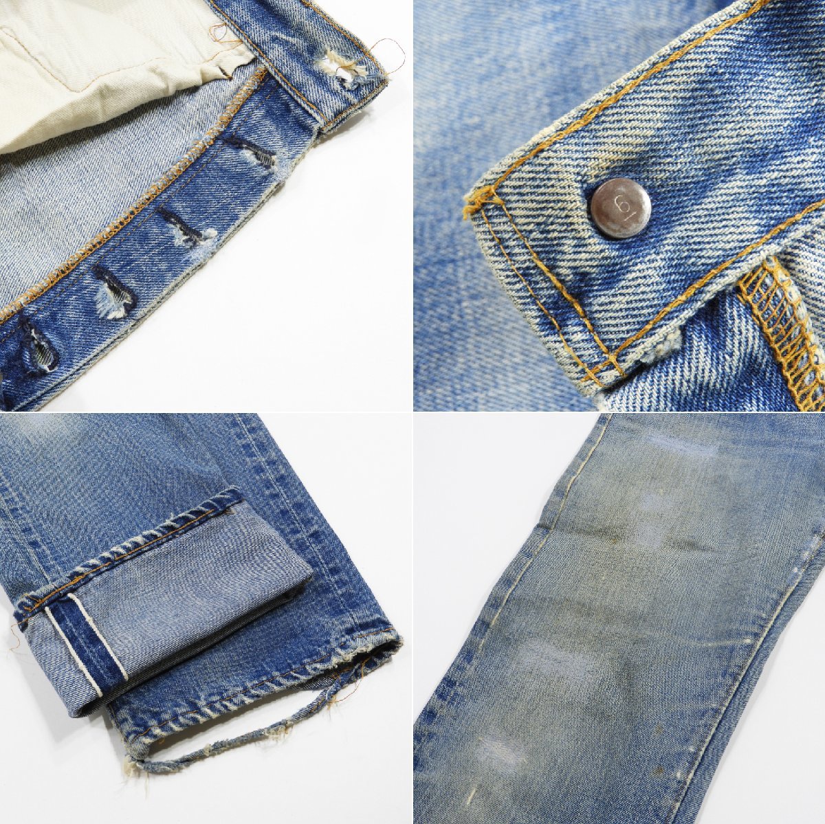 70's Levis リーバイス 501 66前期 デニムパンツ #14170 ヴィンテージ ビンテージ ジーンズ ジーパン Gパン_画像5