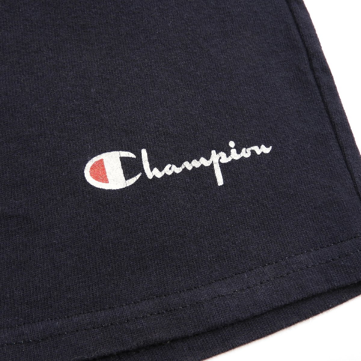 Champion チャンピオン スウェット ショーツ アメリカ製 ブラック size L #13647 オールド USA アメカジ ショートパンツ スエット ショーツ_画像4