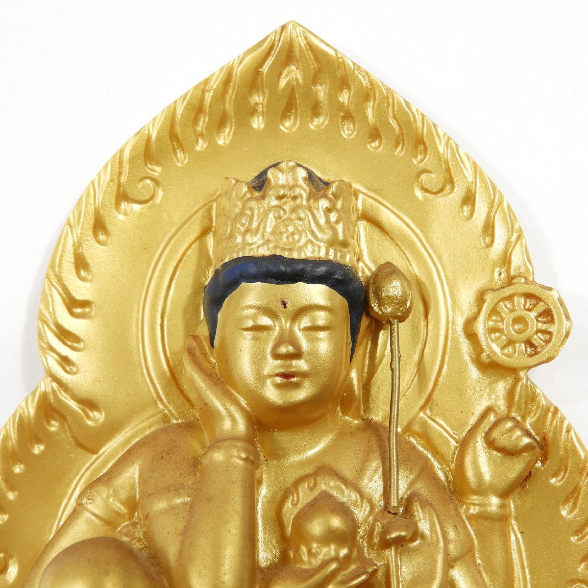 阿含宗 如意輪観音 #14388 仏具 仏教美術 年代物 昭和 レトロ 聖如意輪観自在菩薩御尊像_画像4