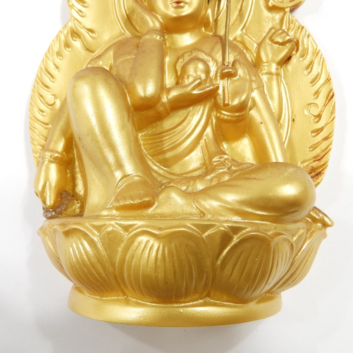 阿含宗 如意輪観音 #14388 仏具 仏教美術 年代物 昭和 レトロ 聖如意輪観自在菩薩御尊像_画像5
