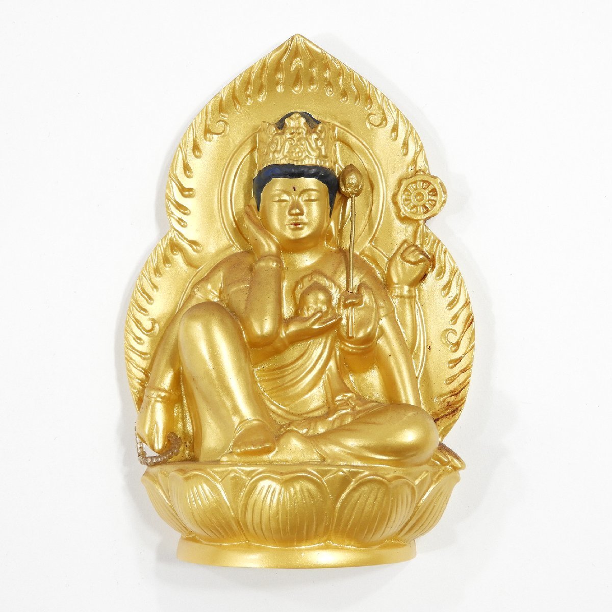 阿含宗 如意輪観音 #14388 仏具 仏教美術 年代物 昭和 レトロ 聖如意輪観自在菩薩御尊像_画像1