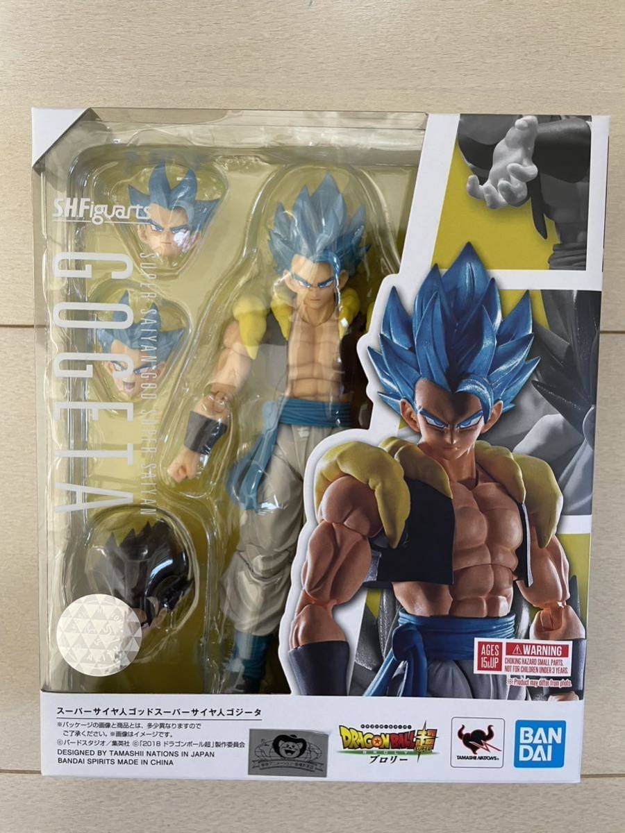 S.H.Figuarts ドラゴンボール超 スーパーサイヤ人ゴッドスーパーサイヤ人　ゴジータ　新品未開封_画像1