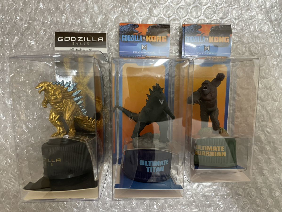 新品未開封 ゴジラ 星を喰う者 ゴジラvsコング アクリルジオラマ ジオラママスコット ボトルキャップマスコット 6個セット 酒井ゆうじの画像4