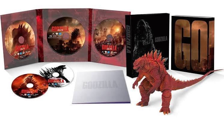 新品未開封 ゴジラ GODZILLA 2014 完全数理限定生産5枚組 モンスターアーツ 酒井ゆうじ ブルーレイ_画像1