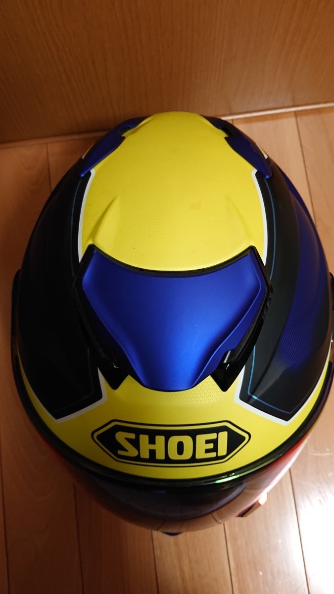  SHOEI GT-AIR2 BONAFIDE サイズM ミラーシールド装着済 純正クリアシールドとピンクロック付_画像6