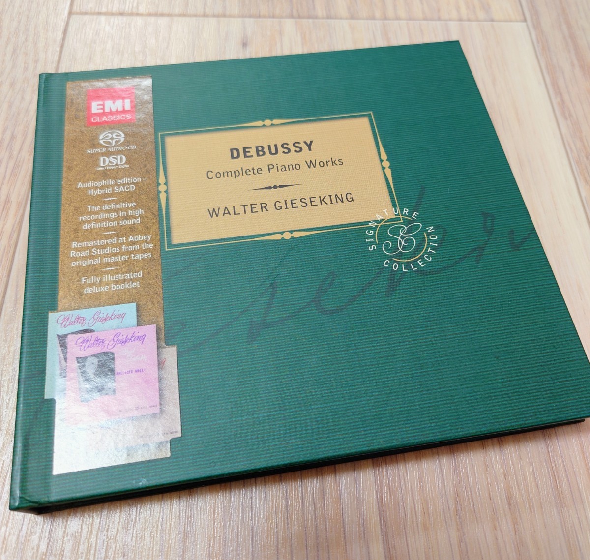 Debussy ドビュッシー SACD ピアノ曲全集 ギーゼキング 美品 EMI