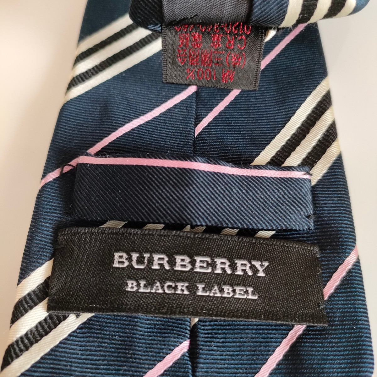 BURBERRY BLACK LABEL（バーバリーブラックレーベル）ネクタイ59_画像1