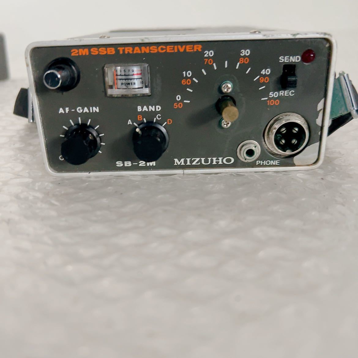 MIZUHO　SB-2M 　SSB/CW トランシーバー無線機 自宅保管品　ジャンク品 動作未確認 375
