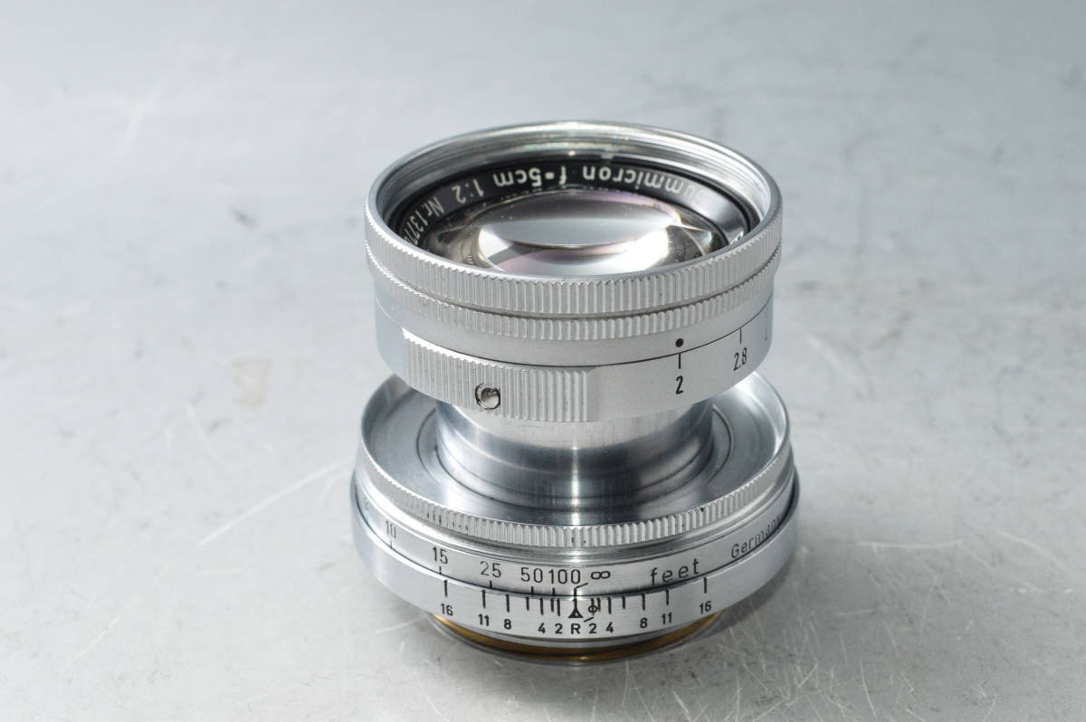 #a1135【良品】 Leica ライカ ズミクロン L50mm F2 (沈胴)_画像1