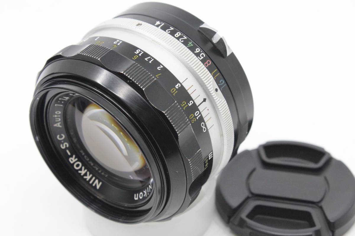 【動作確認済／超美品】 ニコン Nikon NIKKOR-S C Auto 50mm F1.4 単焦点 MT4101_画像1