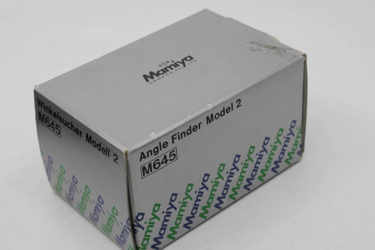 【動作確認済／未使用品】 マミヤ Mamiya アングルファインダー 2型 元箱 取説 M645 M645 1000S MT4133