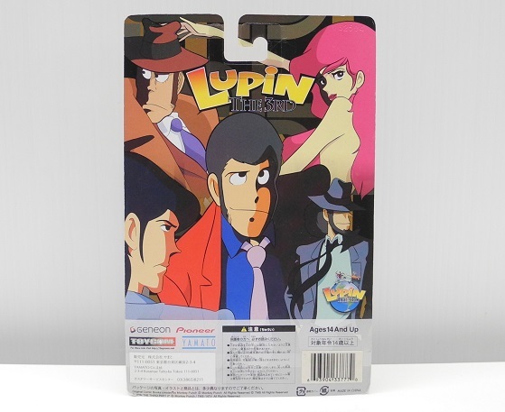 TOYCOM/...Lupin THE 3RD Lupin III [ Ishikawa ...] высота примерно 9.2cm * блистер нераспечатанный * не использовался товар 