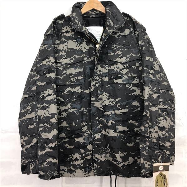 ROTHCO ロスコ タグ付き M65 ライナー付き フィールドジャケット SIZE: L/R デジカモ 迷彩 ミリタリー サバゲー MH632024011207_画像1