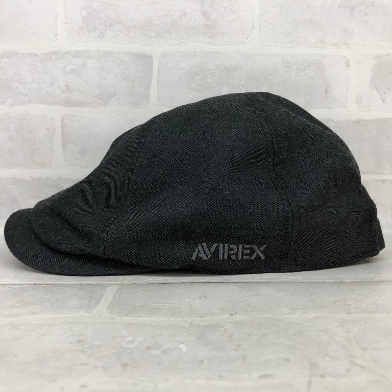 AVIREX アビレックス ハンチング キャップ AX3F2079 SIZE:67-59cm グレー MH632024011006_画像2