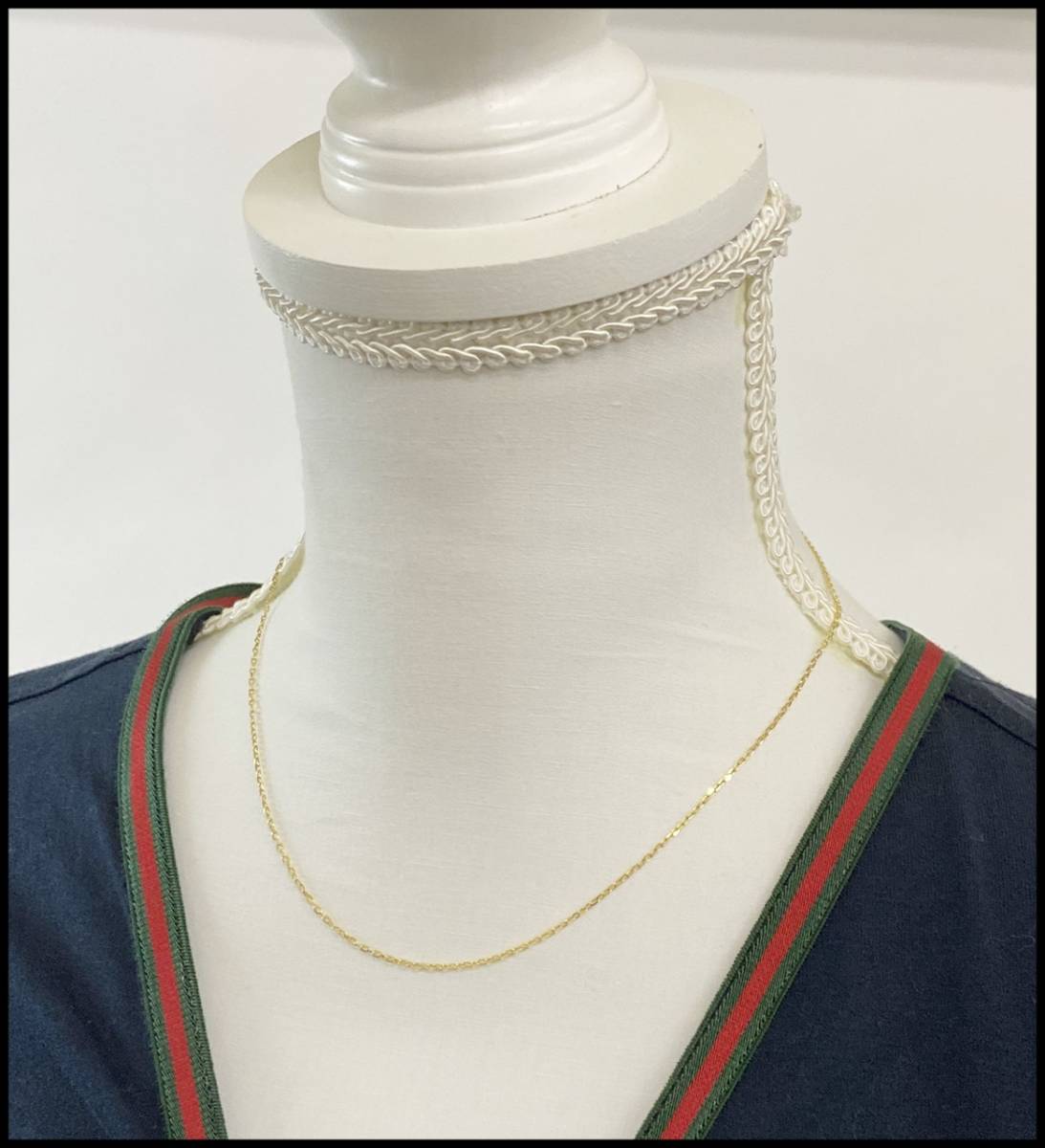 美品 カルティエ K18YG チェーン ネックレス AU750 K18 B7060700 美品 カルティエ K18YG チェーン ネックレス AU750 K18 B7060700
