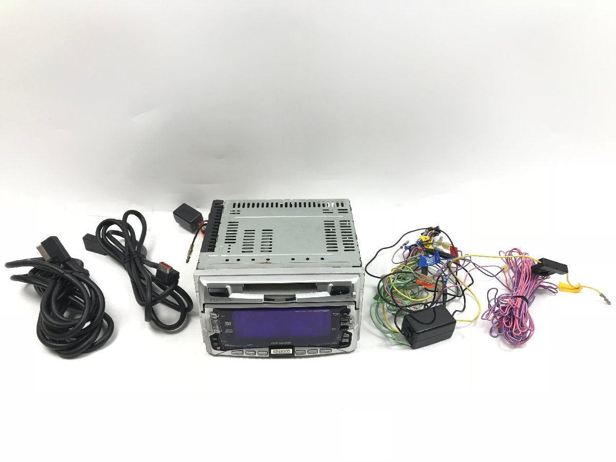 KENWOOD ケンウッド CD MDデッキ カーオーディオ DPX-6100MD ジャンク品 Y12150S_画像1