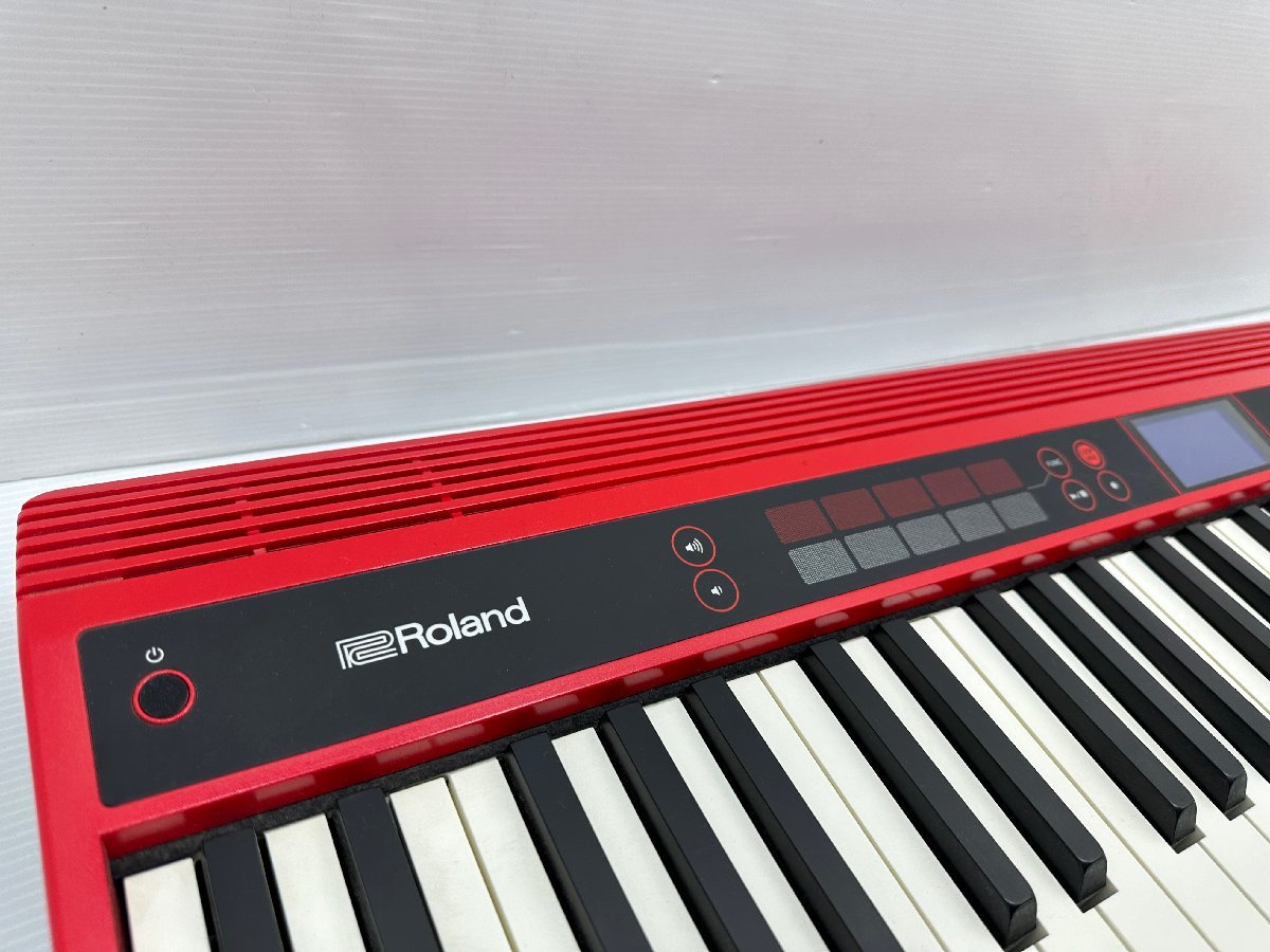 ローランド Roland GO：KEYS キーボード 最大同時発音128音 61鍵 タッチレスポンス スピーカー 鍵盤楽器 GO-61K バッグ付き 12187N_画像5