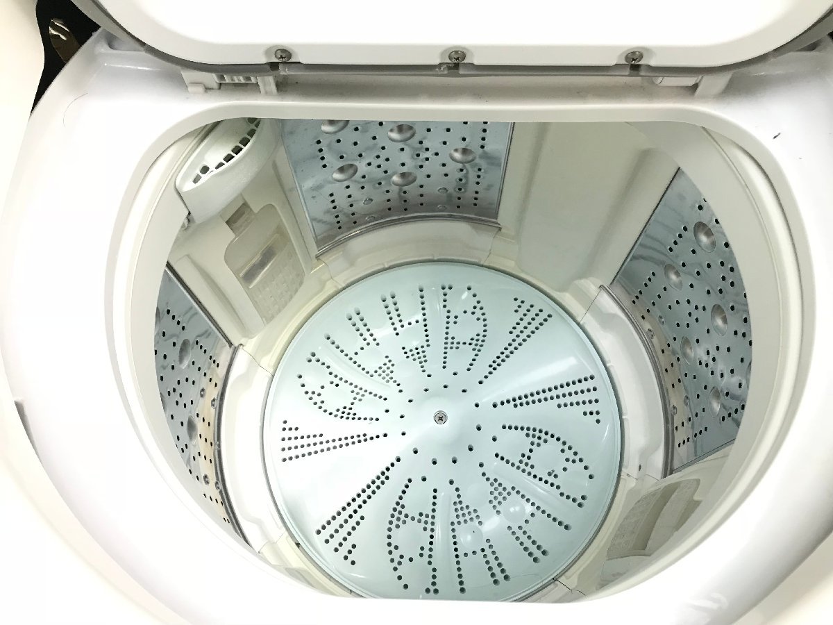 美品 HITACHI 日立 ビートウォッシュ 縦型洗濯乾燥機 BW-DBK100G 上開き 洗濯10kg 乾燥5.5kg 2021年製 自動おそうじ 温水洗浄 YD01038I_画像4