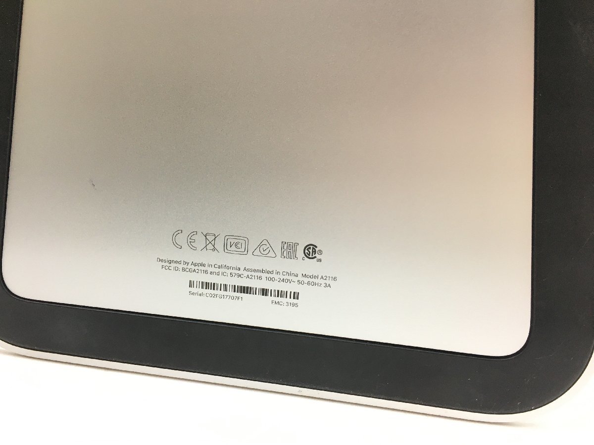 Apple アップル iMac 21.5インチ Retina 4Kディスプレイ MHK23J/A 液晶一体型PC i3 3.6GHz 8GB SSD256GB Radeon Pro 555X 2GB Y01090S_画像6