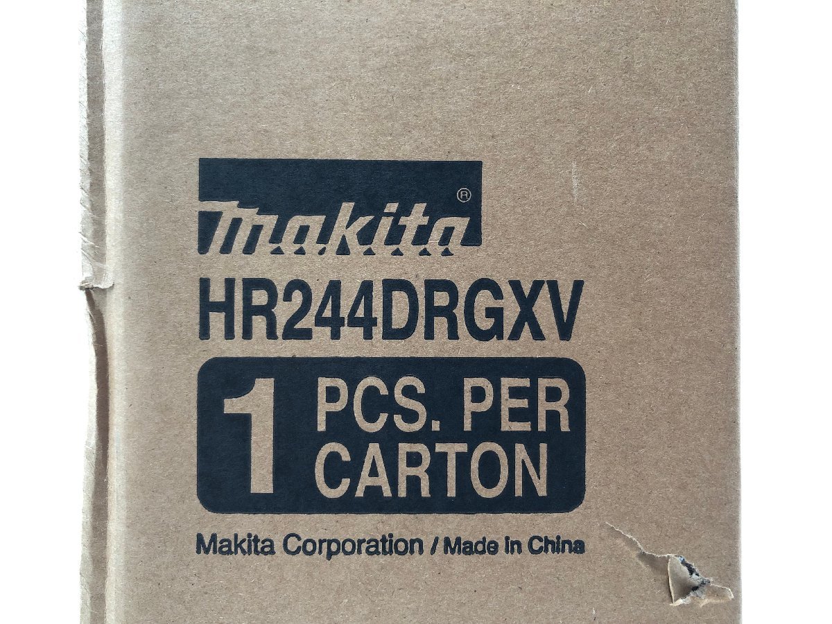 新品未開封 Makita マキタ 24mm 充電式ハンマドリル 18V 6.0Ah SDSプラスシャンク 集じんシステム付き 電動工具 HR244DRGXV 01148S_画像7