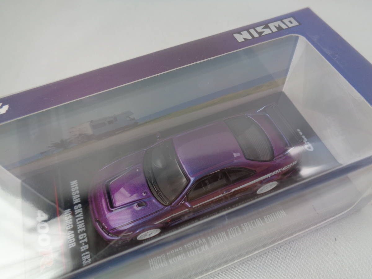 INNO　1/64　NISSAN SKYLINE GT-R R33 NISMO 400R MIDNIGHT PURPLE Ⅱ HK TOYCAR SALON 2023 SPECIAL EDITION　日産スカイライン_画像4