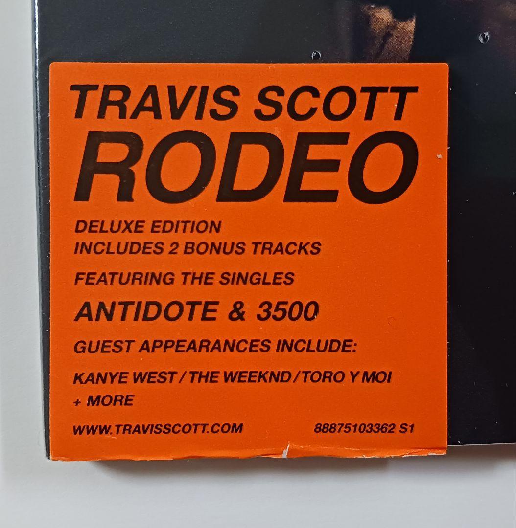 送料無料！ Travis Scott - Rodeo 888751033627 トラヴィス・スコット_画像2