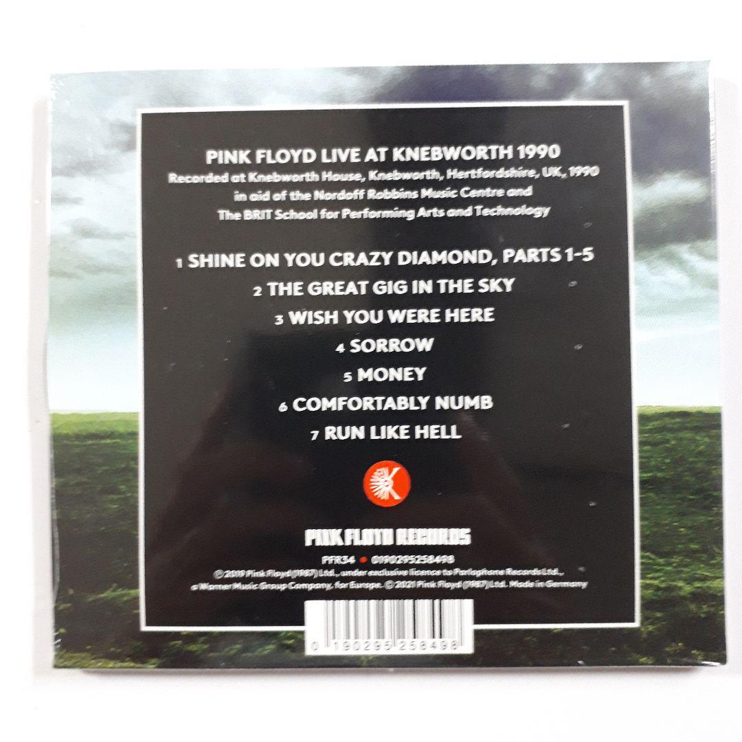 送料無料！ Pink Floyd Live at Knebworth 1990 輸入盤CD 新品・未開封品