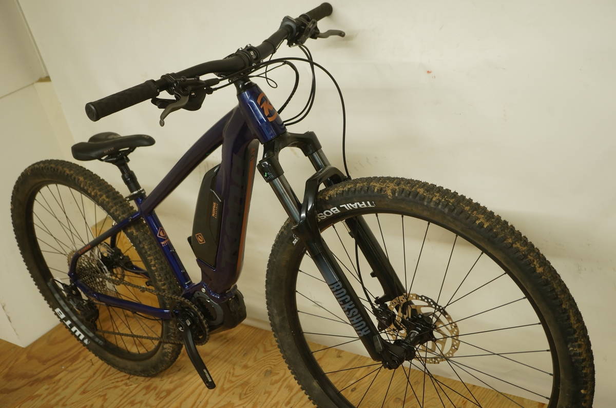 ☆KONA EL KAHUNA コナ エル カフナ e-bike 2022-23年モデル 中古 USED E-MTB マウンテンバイク S 29インチ Gloss Metallic Indigoの画像2