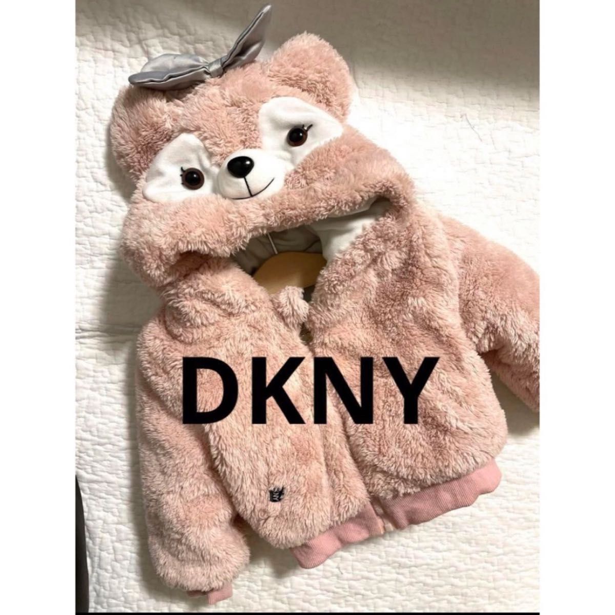 ☆DKNY☆シェリーメイ　ボアジャケット　ベビー　キッズ　80