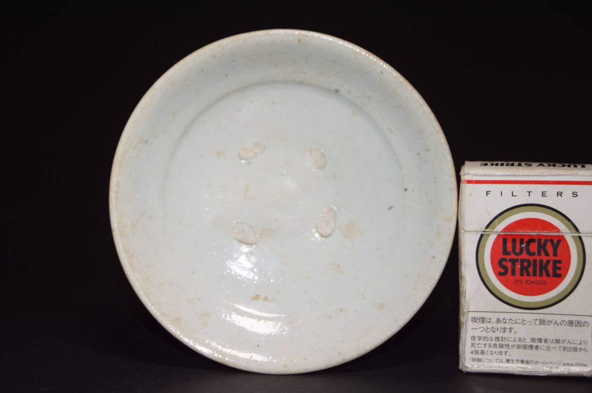 朝鮮美術 李朝 白磁 堅手 茶碗 皿　時代 茶道具 朝鮮古陶磁 古美術 古玩_画像3