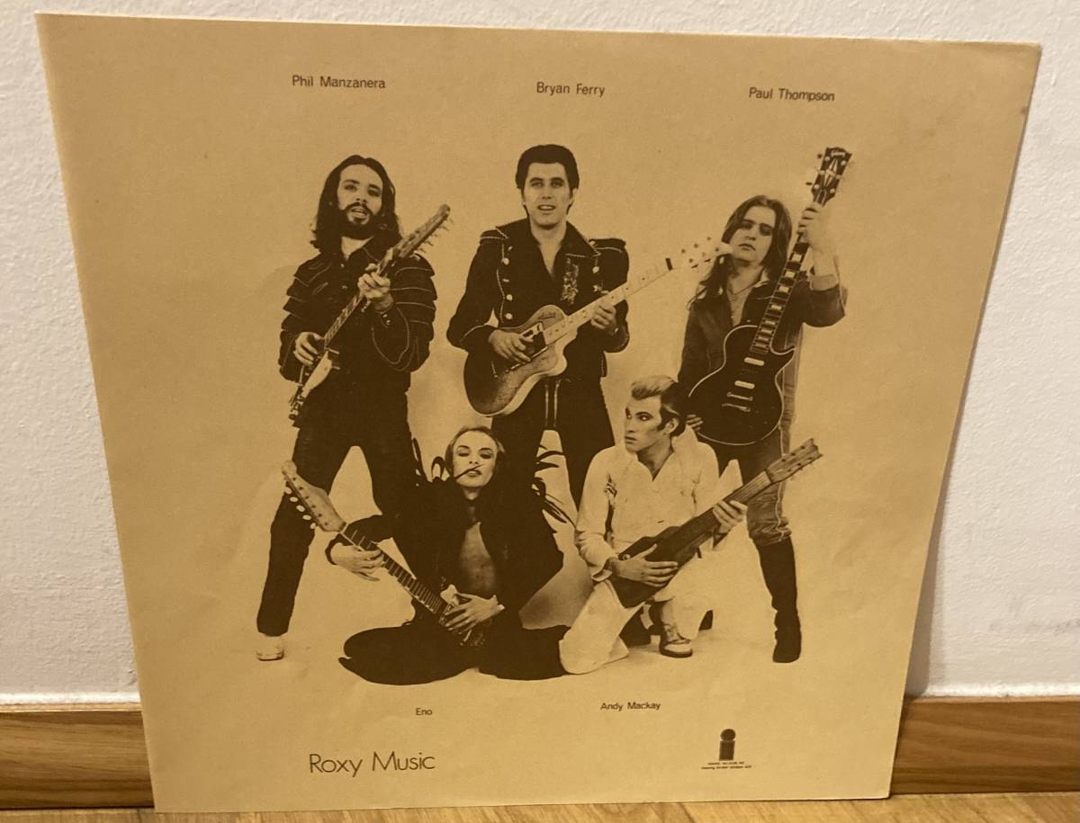 ROXY MUSIC ロキシー・ミュージック フォー・ユア・プレジャー FOR YOUR PLEASURE アナログ レコード 帯 ライナー ポスター ICL-55の画像7