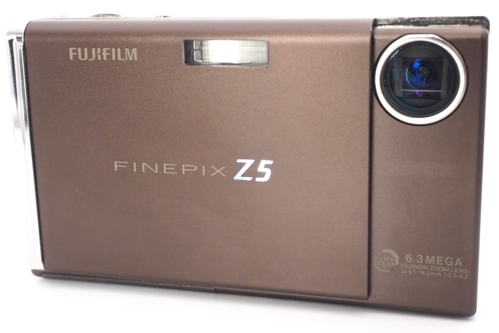 ★美品★動作品★フジフィルム FUJIFILM FinePix Z5fd ブラウン デジカメ 2024005_画像1