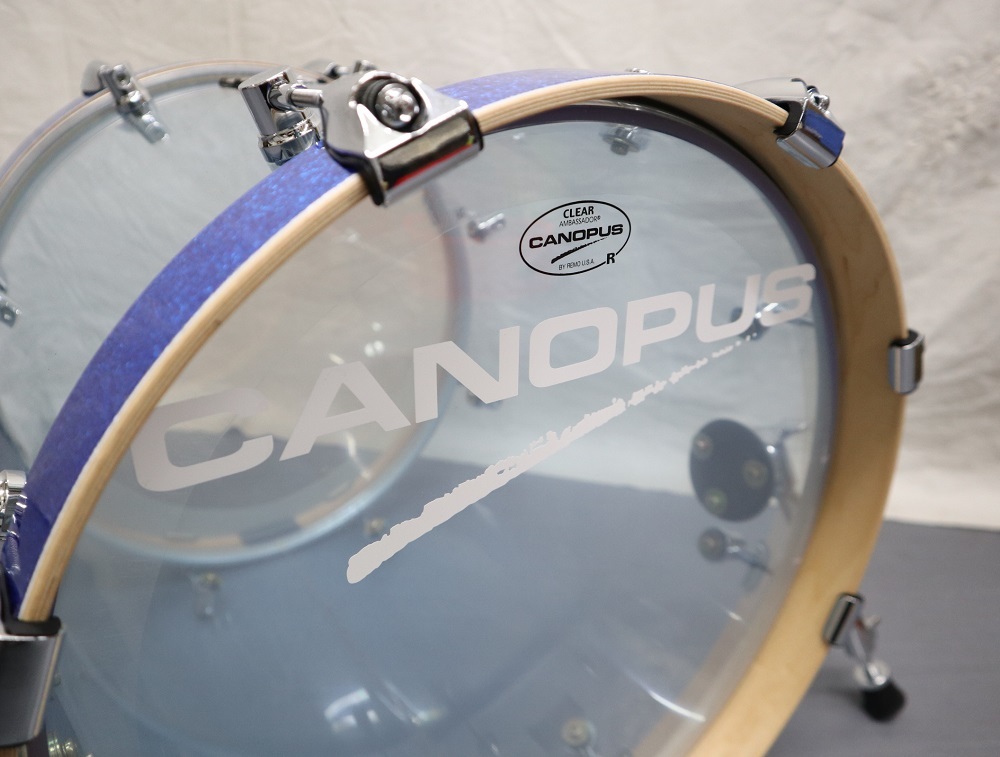 Shop CANOPUS специальный заказ товар акрил большой барабан одиночный товар 16x16 голубой 
