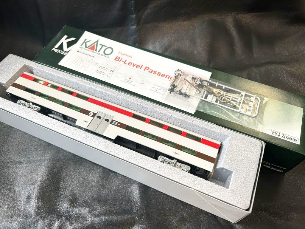 KATO Pullman Bi-Level Passenger Car 7708 HOゲージ_画像6