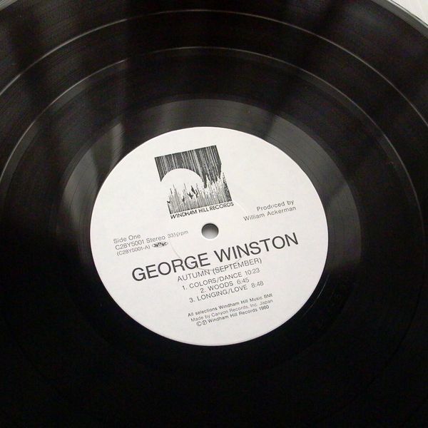 GEORGE WINSTON ジョージ・ウィンストン / AUTUMN オータム _画像3