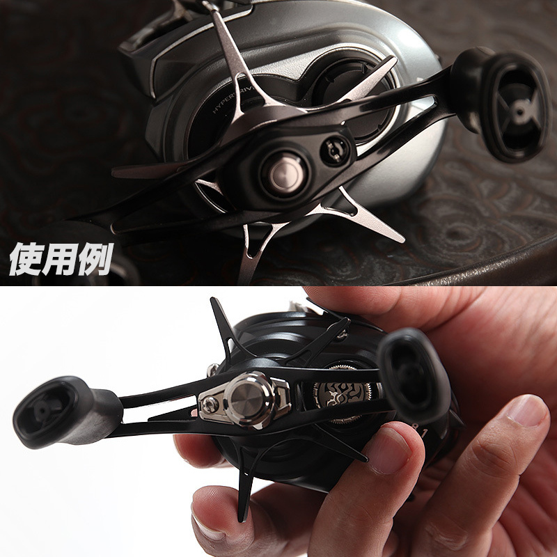 YU315 灰色 ダイワ Daiwa ベイトリール ドラグ スタードラグ 改装 スティーズ STEEZ タトゥーラ TATULA ジリオン ZILLION モアザン_画像6