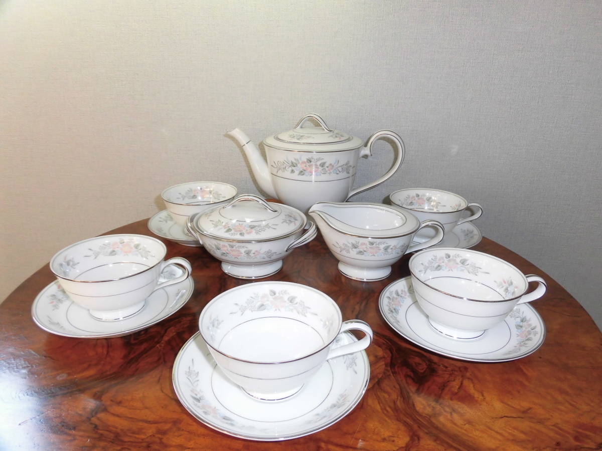 NORITAKE ノリタケ ROMANCE ティーポット クリーマー 砂糖入れ NORITAKE ノリタケ ROMANCE ティーポット クリーマー 砂糖入れ